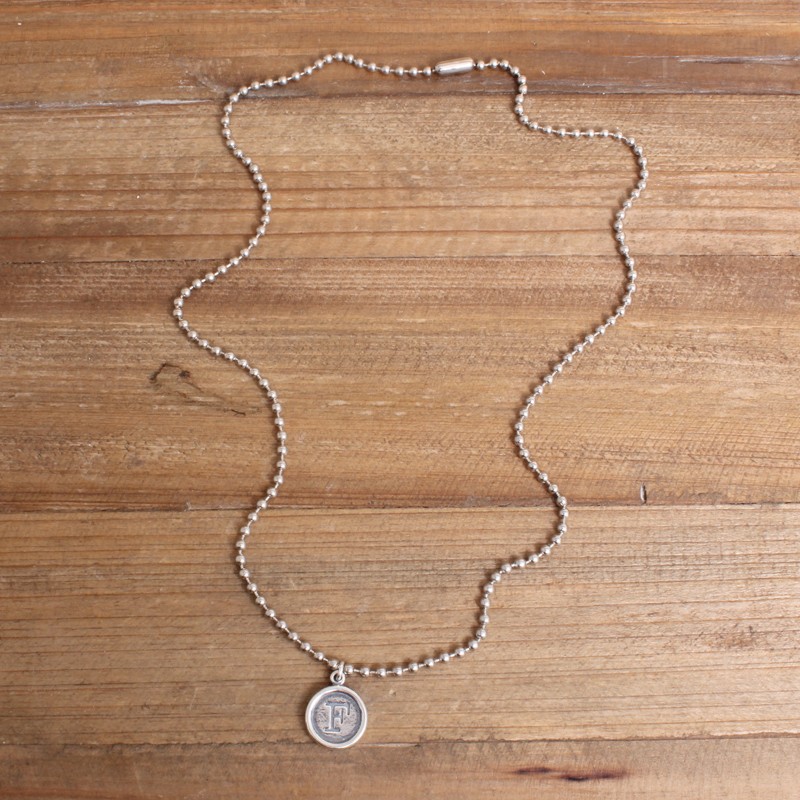 Alpha Necklaces by Nelle and Lizzy