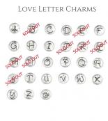 Mothers Sterling Silver Initial Necklace of Sterling Silver By Nelle and Lizzy