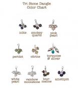 Tri-Stone Dangles by Nelle and Lizzy