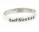Empowered, Empowered Sterling Silver Ring 1