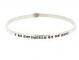 Empowered, Empowered by Dad Silver Bangle Bracelet 1