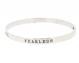 Sterling Silver Empowerment Bracelet Bangle