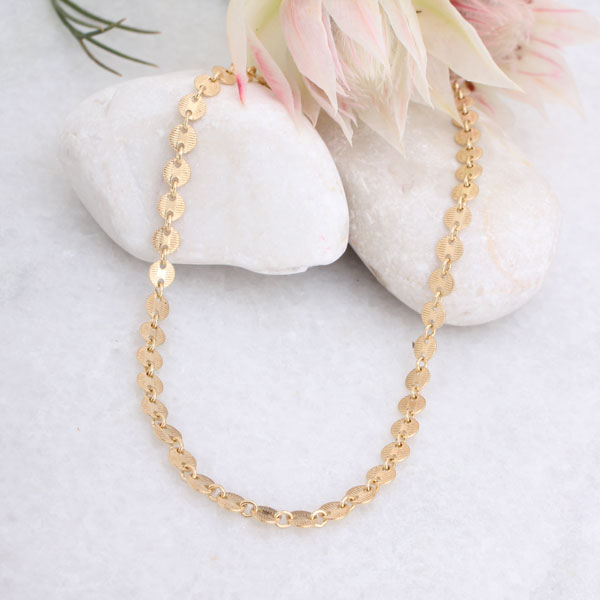 Gold Coin Choker