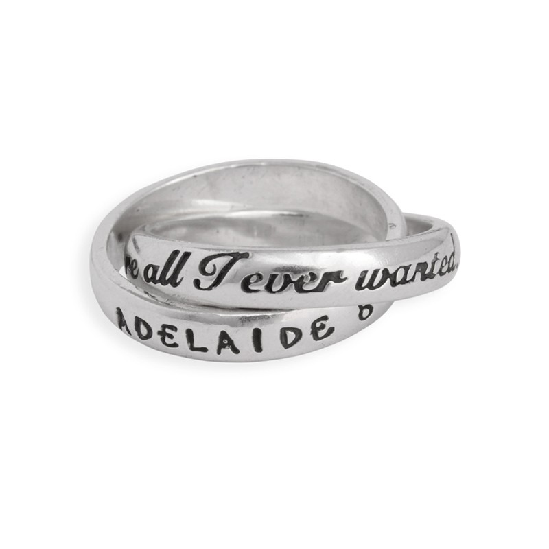 Ring for Grandma with Names - You're all I ever wanted