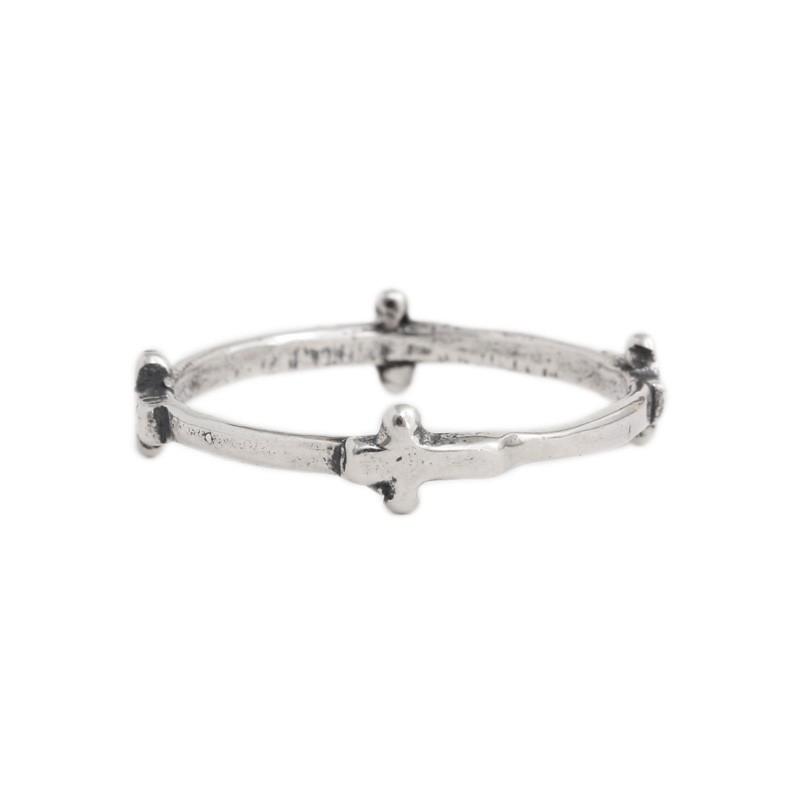 Criss Cross Ring Stamped With Names Criss Cross Ring Stamped With Names