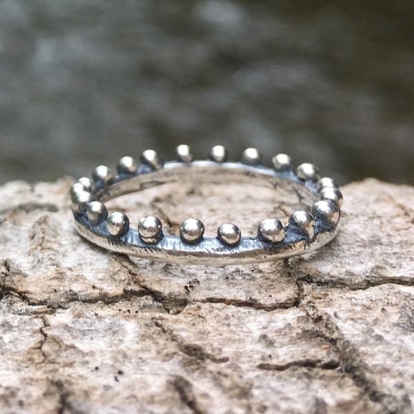 sterling silver stackable rings