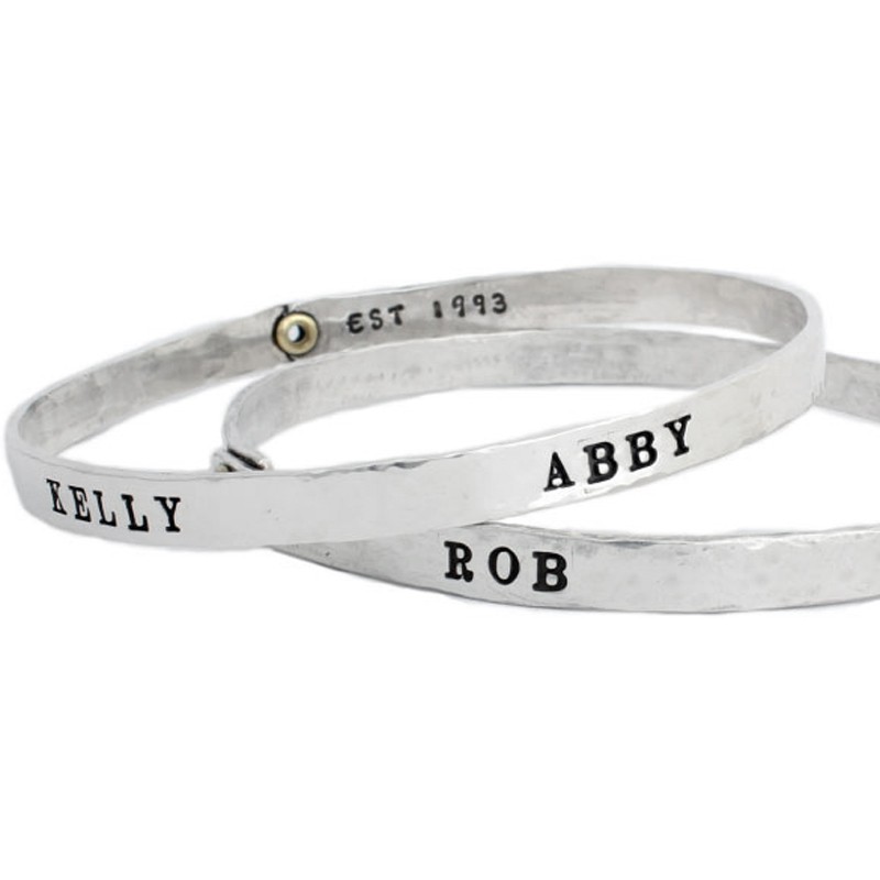 Details about   Personalized Mother Baby Bracelets Silver 
