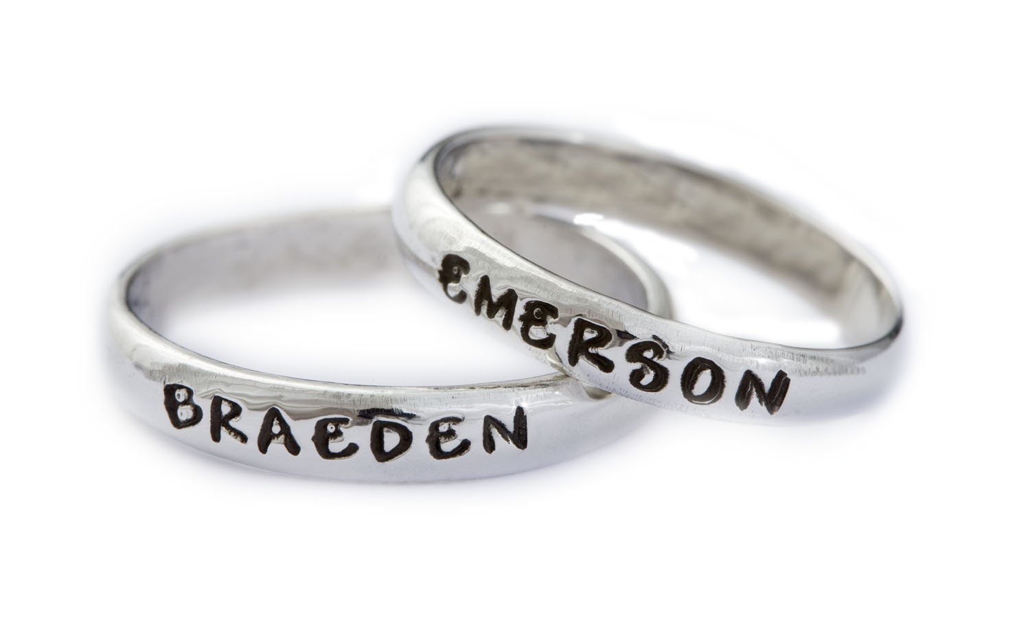 Custom Grandmother's Rings - set of two