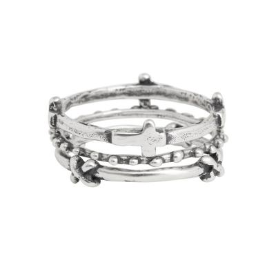 Stackable Rings, Adorned Faith Stack