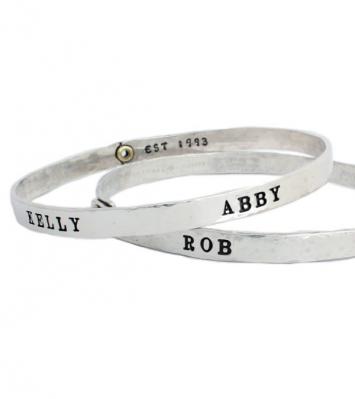 great gift for grandma personalized bracelet