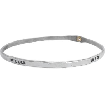 Grandmothers bracelet with names - Single