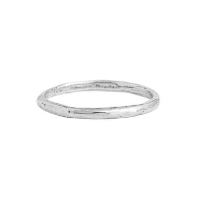 sterling silver stacking ring at Nelle 