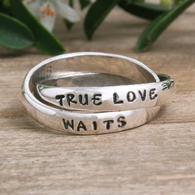 Purity Rings for girls personalized