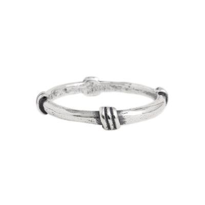 sterling silver stacking ring at Nelle 