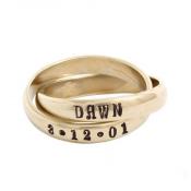 Personalized Grandmother's Ring Gold