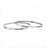 Runner's Bangle Bracelet stackable runner's jewelry