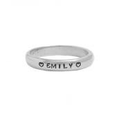 single name band ring for grandmothers or mothers