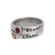 Personalized Stack Mothers Name Rings