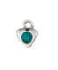 Birthstone Heart Charm 5