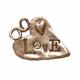 Bronze lots of love charm