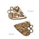 Bronze Lots of Love Charm, Pendant 2