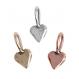 Heart Trinket Charm Silver, Gold, Rose Gold
