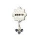 Puzzle Charm, Stamped Name Charm