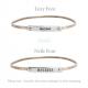 silver stack bracelet stamped fonts chart