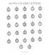 Alpha Initial Charm Small