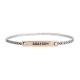 name bangle in sterling silver