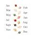 grandmother's birthstone necklace lengths