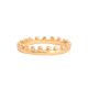 gold stacking ring at Nelle and Lizzy