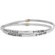 sterling bangle bracelet with names