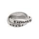 Mother Daughter Ring Stamped