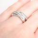 Personalized Mother's Name Ring on Model