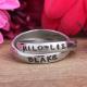 Double Mom's Name Ring with Baby