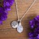Grandma necklace with birthstones - covey