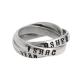 Personalized Mothers Ring Handstamped