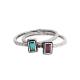 family stackable birthstone rings