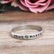 true love waits sterling silver band ring
