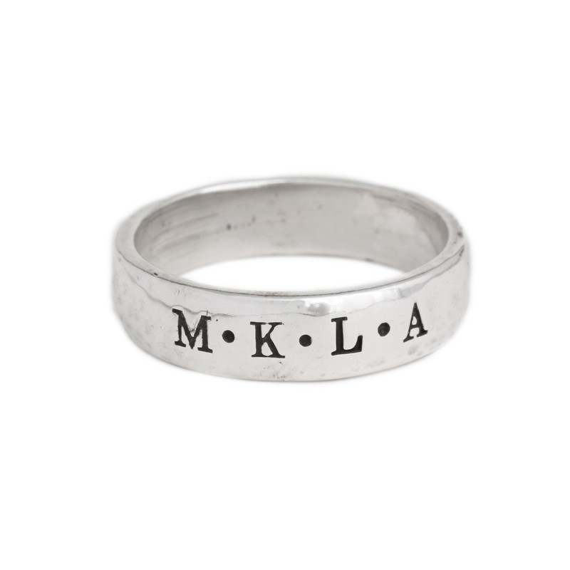 Dad's Ring, Engraved Rings for Dad by Nelle and Lizzy