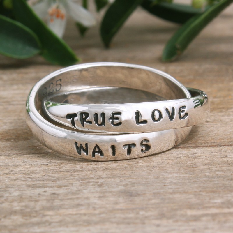 True Love Waits Stackable Ring