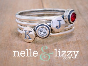 initial rings, birthstone rings, childrens rings, mothers rings