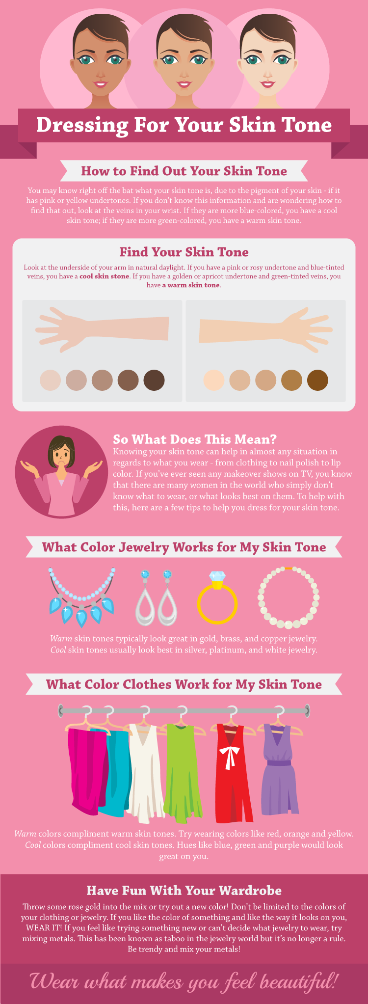 find out how to dress for your skin tone