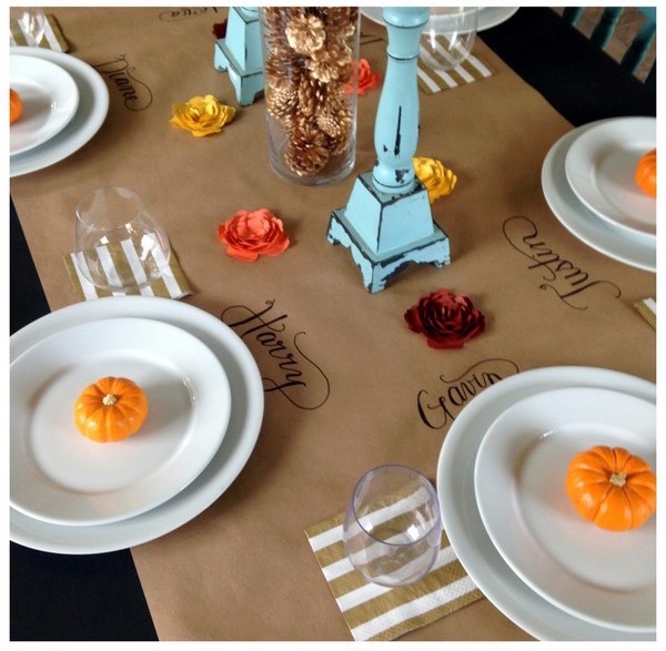 Thanksgiving table runner