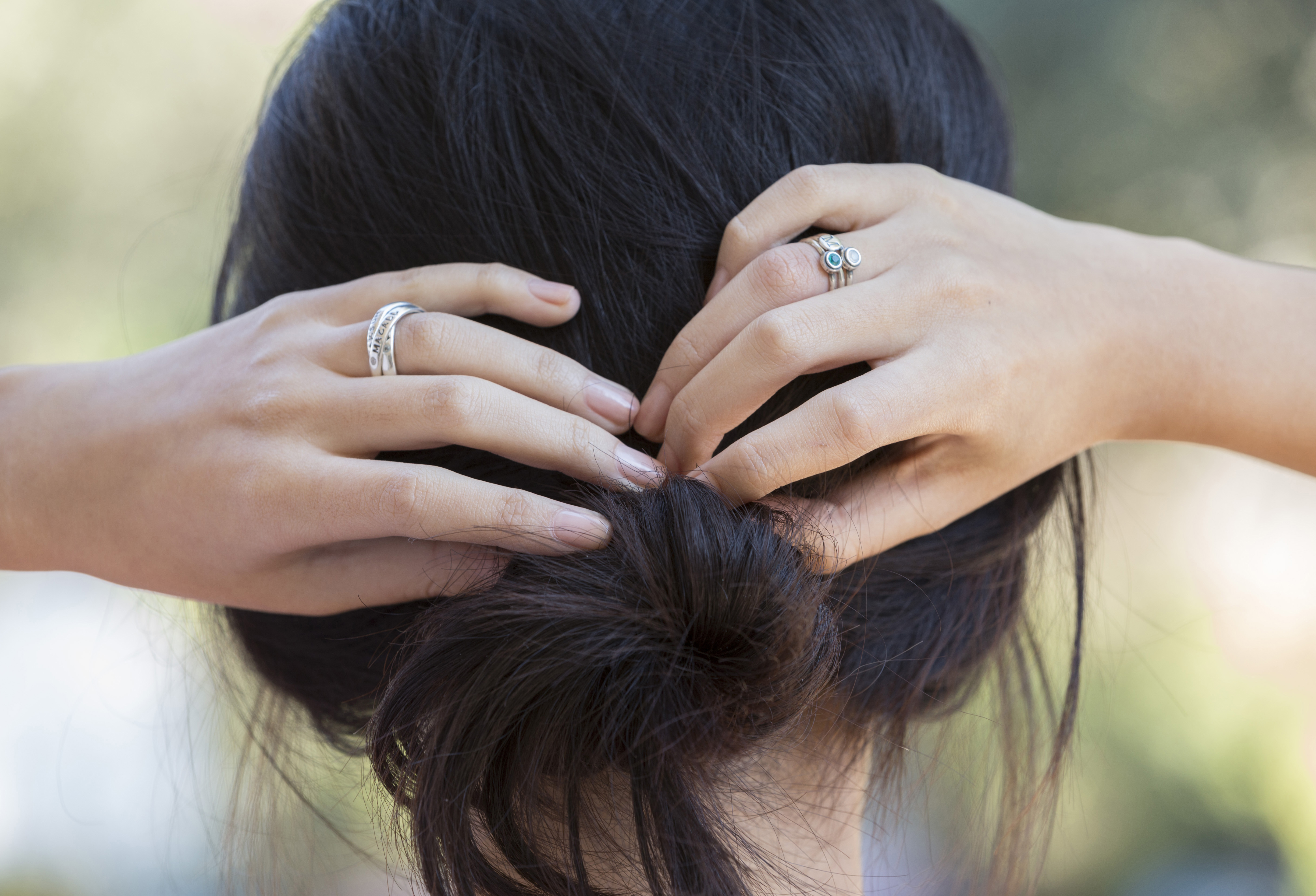 family mothers rings with birthstones names initials