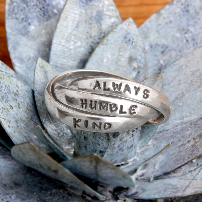 always humble kind jewelry ring